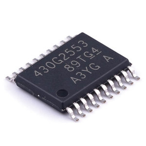 MSP430G2553IPW20R Оригинальные электронные компоненты от поставщиков: микроконтроллеры MSP430 CPU16 16-бит 16МГц TSSOP-20, RoHS - Product Image 1