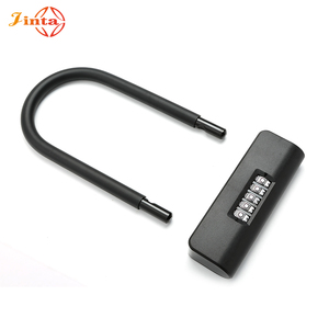 Jinda 410*200mm <span class=keywords><strong>Antivol</strong></span> portable combiné <span class=keywords><strong>U</strong></span>-Lock D-Lock, compatible OEM, accessoires pour vélo, trottinette électrique et moto - Product Image 2
