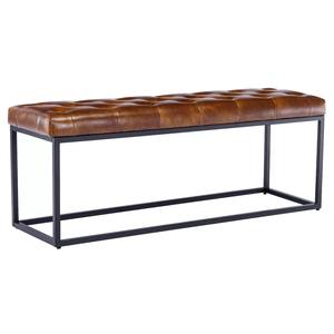 Banco Tapizado en Cuero de Lujo, Asiento Cómodo, Construcción Robusta, Diseño Moderno y Elegante, Perfecto para Pasillo o Sala de Estar - Product Image 2