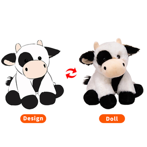 ODM thấp moq đồ chơi sang trọng nhà cung cấp thiết kế riêng của bạn chất lượng cao Thú nhồi bông với tùy chỉnh hình dạng màu sắc và các loại vải - Product Image 1