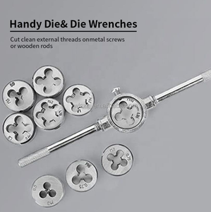 40pcs 110pcs chủ tap và Die Set bao gồm thô và tốt chủ đề cần thiết threading Tool Kit tap & Die - Product Image 6