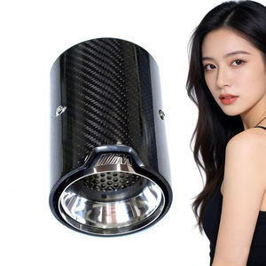 Puntas de Escape de Fibra de Carbono <span class=keywords><strong>M</strong></span> <span class=keywords><strong>Performance</strong></span> para <span class=keywords><strong>BMW</strong></span> Serie 2/3/4/5, Logotipo <span class=keywords><strong>M</strong></span>, Compatible con m240i - Product Image 1