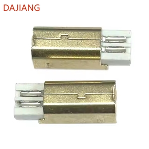 Dajiang OEM Tùy Chỉnh Mạ Vàng Kết Nối USB USB 2.0 Loại B Nam Ổ Cắm Kết Nối Ngắn Nam B Kết Nối Jack - Product Image 4