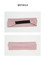 Diademas de Color Sólido de Alta Calidad para Hombres y Mujeres, Antideslizantes y Absorbentes del Sudor para Fitness y Running, a la Moda