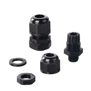 CNPNJI Hot selling IP68 Waterproof Adjustable cable gland cord grip PG 13.5 cable gland NYlon