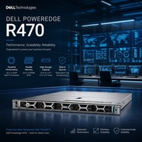 Meilleur prix pour serveur rack 1U R470 Intel Xeon 6e génération, 32 emplacements DDR5 DIMM, serveur d'entreprise à échange à chaud en stock