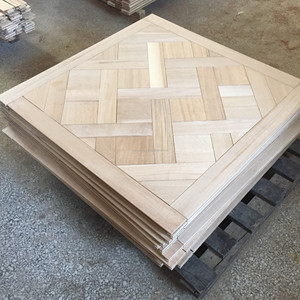 Parquet en bois de chêne blanc non fini au meilleur prix Plancher en bois <span class=keywords><strong>Versailles</strong></span> Design - Product Image 3