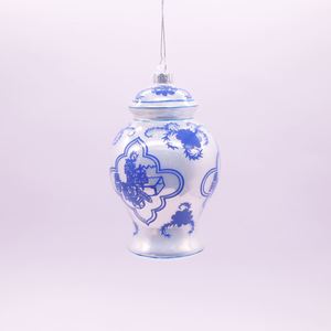 Adornos Navideños al por Mayor, Decoraciones para Árboles de Navidad, Adornos Colgantes para Puertas, Adorno Decorativo con Patrón de Porcelana China Azul y Blanca - Product Image 6