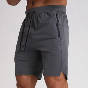 บริการรับผลิตกางเกงขาสั้นผู้ชายแบบแห้งเร็วสำหรับวิ่งออกกำลังกายในยิม พร้อมบริการสกรีนโลโก้และลวดลายตามสั่ง - Product Image 1