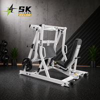 Machine de presse à jambes assise professionnelle SK, à charge libre, robuste, pour l'entraînement de la partie inférieure du corps, équipement de fitness pour salle de sport