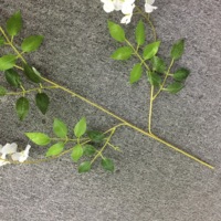 Lot de 12 guirlandes artificielles de glycine en soie, fleurs faites à la main, pour décoration de maison, fête, mariage, Noël, remise de diplôme, Nouvel An