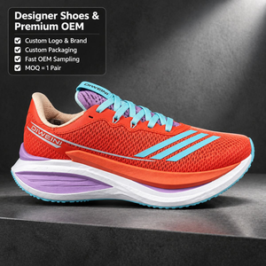 Luxury Designer shoe for Men Women High Quality Orange Blue Mesh walking shoes Professional Racer Baskets New - Product Image 1