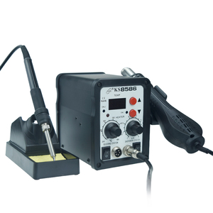 8586 2 en 1 estación <span class=keywords><strong>de</strong></span> soldadura pantalla Digital <span class=keywords><strong>pistola</strong></span> <span class=keywords><strong>de</strong></span> aire caliente Reparación <span class=keywords><strong>de</strong></span> soldadura <span class=keywords><strong>para</strong></span> teléfono móvil BGA SMD PCB IC reparación herramientas <span class=keywords><strong>de</strong></span> soldadura <span class=keywords><strong>de</strong></span> hierro - Product Image 1