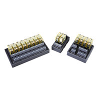 Modul Relay Daya SiRON Y435-O Seri Kontrol Industri PLC DC24V Relay Elektromagnetik 8-Kanal 2C Pemasangan Rel DIN ROHS