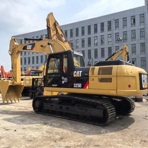 Excavadora sobre orugas Caterpillar 325D 325 de 25 toneladas usada de alta calidad Original de Japón con bomba como componente central - Product Image 5