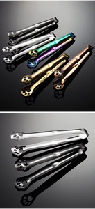 304 Stainless Steel <b>BBQ</b> Tongs Heat Resistant & Easily Cleaned Multi-Purpose <b>BBQ</b> Tool Set Bread Towel Ice Clips - Product Image 5