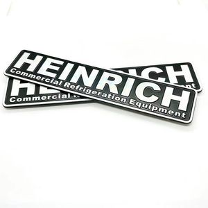 Personnalisé métal aluminium moulin diamant marque de coupe <span class=keywords><strong>plaque</strong></span> de Logo <span class=keywords><strong>brossé</strong></span> brillant fort auto-adhésif ou trous de vis - Product Image 6