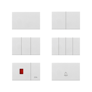 New 118-x3 1 <span class=keywords><strong>gang</strong></span> Mỹ Nhà tường điện thiết bị chuyển mạch Ổ cắm đơn cực/đôi cực USB ổ cắm 16A Max. current PC Bảng điều chỉnh - Product Image 5