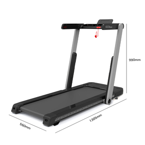 Tapis de course <span class=keywords><strong>Techno</strong></span> <span class=keywords><strong>Fitness</strong></span> Wellness <span class=keywords><strong>Fitness</strong></span> de haute qualité pour bureau à domicile avec poignée - Product Image 1