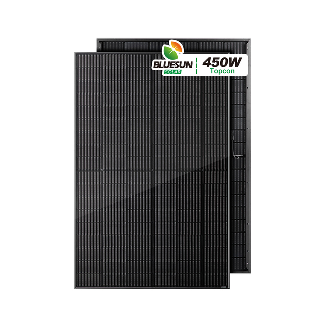 High-Efficiency Bifacial Double Glass 450w 460w Solar Panels for Home Solar Power Solutions