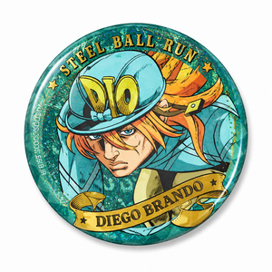 จอยูธ ของแท้ลิขสิทธิ์ <span class=keywords><strong>JOJO</strong></span> Steel Ball Run ไจโรเซปเปลลี ขนาด 58 มม. ของสะสมโลหะโฮโลแกรม ป้ายโลหะอนิเมะ ขายส่ง - Product Image 4
