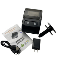 Mini imprimante de reçus thermique pratique de 2 pouces Machine d'impression de factures portable sans fil Bluetooth
