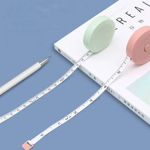 Atacado Barato Em Massa Portátil Mini Pequeno Bonito ABS Retrátil Macio Redondo Fita Métrica para Três Circunferência Medição Altura - Product Image 3