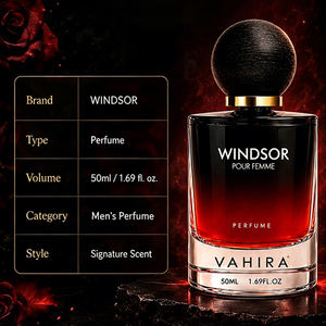 Parfum Oriental Boisé Longue Durée pour Homme VAHIRA WINDSOR Pour Homme Notes Naturelles Fruitées Herbacées Boisées Parfum Masculin Quotidien pour Rendez-vous - Product Image 5