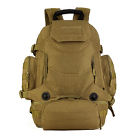 Sac à dos tactique imperméable de haute qualité, grand format, pour l'extérieur, avec pochettes détachables Molle, pour la randonnée et le camping, résistant, 45L