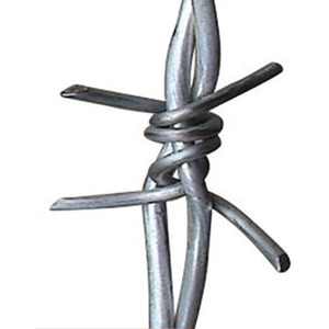 Tại Trung Quốc nhúng nóng mạ kẽm đôi xoắn dây lưới bảo vệ hàng rào dây thép gai cho hàng rào ranh giới hàng rào - Product Image 4