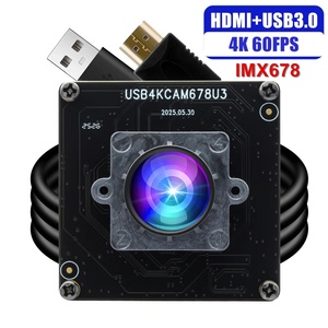 ELP IMX678 4K 60FPS H.264 カメラモジュール HDMI USB 3 同時ストリーミング 非歪みミニウェブカメラ PC Windows Linux Android用 - Product Image 1