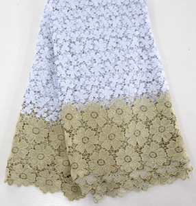 3188 dentelle de Voile suisse en Suisse 2023 plus récent tissu de dentelle africaine avec des pierres pour robe de mariée nigériane Birdel coudre - Product Image 3