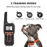 3300ft Extra Wide Remote Range Wasserdichtes wiederauf lad bares Schock halsband Hunde trainings halsband Hundetrainer