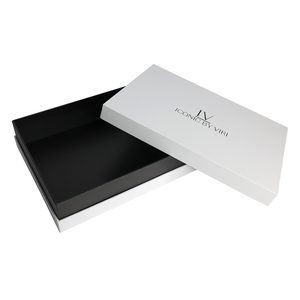 Boîte cadeau en carton rigide avec couvercle et base, personnalisable avec logo, pour emballage cosmétique - Product Image 1