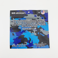 Sac de pêche pliable en plastique Mylar personnalisé avec fermeture éclair pour leurres et leurres souples, idéal pour la pêche en mer
