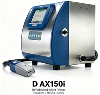 Imprimante jet d'encre reconditionnée D AX150i pour l'impression industrielle, machine de marquage Cij industrielle