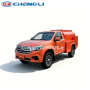 รถบรรทุกพ่นน้ำ 4x4 ราคาดีที่สุด ถังขนาด 1.15 ลูกบาศก์เมตร รถกระบะพ่นน้ำขนาดเล็กสำหรับทำความสะอาดถนนในเขตเทศบาล - Product Image 6