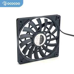 Ventilateur de boîtier <span class=keywords><strong>silencieux</strong></span> PWM ultra-plat OCOCOO 120 mm (120x120x12 mm) pour <span class=keywords><strong>PC</strong></span> ITX SFF à petit format, refroidisseur à profil bas - Product Image 2