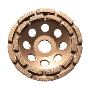 125mm Cup-Shaped Diamond Abrasive Disc Metal Bond Grit 30 for Stone Concrete Tile Grinding Angle <strong>Grinder</strong> Compatible - Product Image 3