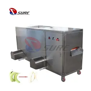 Best Quality Green Raw Hard Banana Peeling Machine / Plantain Peeling Machine / Peeler Banana Machine