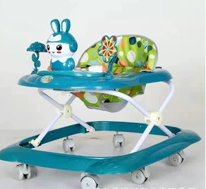 Nouveau Trotteur Bébé en Plastique Rose Anti-Renversement avec Fonction Assis-Debout et Musique Éducative pour Enfants - <span class=keywords><strong>Prix</strong></span> Abordable - Product Image 3