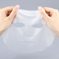 Masque facial en tissu léger et respirant en matériau naturel Ice