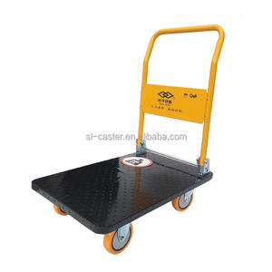 รถเข็นพับได้ทำจากเหล็ก300กก. 500กก. 700กก. รถเข็นมือพับได้1543LB เหล็กสำหรับงานหนักรถเข็นแบบพกพา - Product Image 3