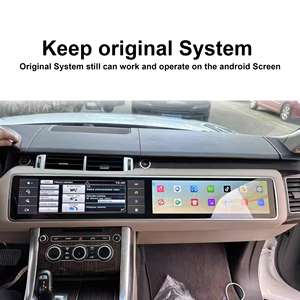Penhui pour Land Rover Range Rover Vogue L405 & Sport L494 2013-2017 Double écran 15,5 pouces Lecteur DVD radio Android pour voiture <span class=keywords><strong>Audio</strong></span> - Product Image 4