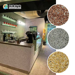 Cat seni luar ruangan bahan permukaan dinding tidak dapat dicuci batu mikro Resin cat batu asli untuk dinding eksterior batu kerikil asli - Product Image 6