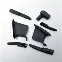 Service d'impression 3D SLS personnalisé, pièces en nylon noir, prototypage rapide, usinage laser OEM haute précision