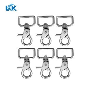 Niken Mạ Kim Loại 1 Inch Tôm Hùm Claw Móc Xoay Kích Hoạt Clip Snap <span class=keywords><strong>Hook</strong></span> Kích Thước 25Mm - Product Image 1