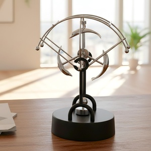 Instrumento de Movimiento Perpetuo, Adorno Creativo de Caos, Levitación Magnética, Bola Oscilante Electromagnética Newtoniana Moderna y Minimalista - Product Image 3