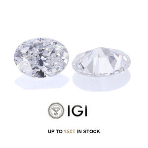 ใบรับรอง IGI เพชรทรงรีขนาด 1 กะรัต 2 กะรัต 3 กะรัต 5 กะรัต เพชรเม็ดเดี่ยวคุณภาพเยี่ยมสำหรับแหวน เพชร CVD - Product Image 2