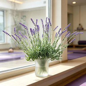 Flor Artificial de Lavanda de 38 cm, Flores Artificiales de Lavanda para Bodas, Fiestas, Eventos, Día de San Valentín, Hoteles, Hogares, Tiendas, Clubes, Decoración - Product Image 3